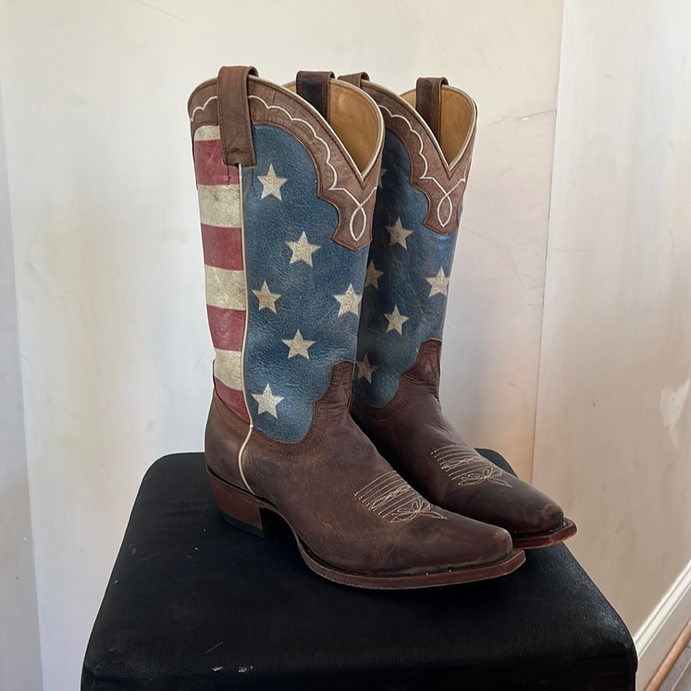 Shyanne American Flag Cowgirl Boots